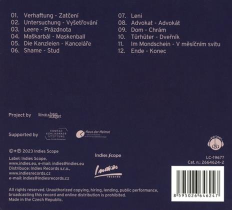 Der Process - CD Audio di Kafka Band - 2