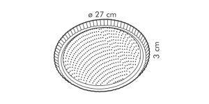 Tescoma Stampo crostata ø 28 cm DELICIA