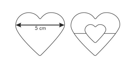 Tescoma Tagliabiscotti cuore 5 cm - 2 pz delicia