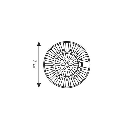 Griglietta Lavelli Inox Mm 42/70 Presto Tescoma (m) - 2