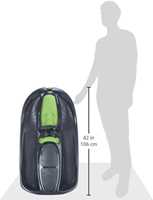 Giocattolo Slittino Bambini con Volante Stratos, Nero (Mystic Schwarz), Taglia Unica Sport One