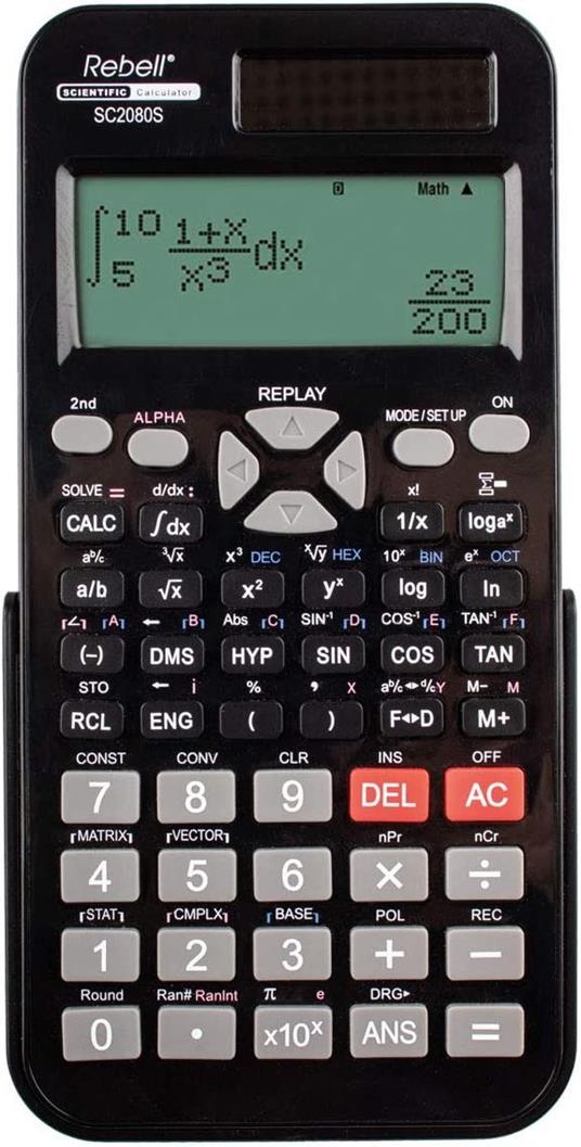 Rebell SC 2080S - Calcolatrice scientifica