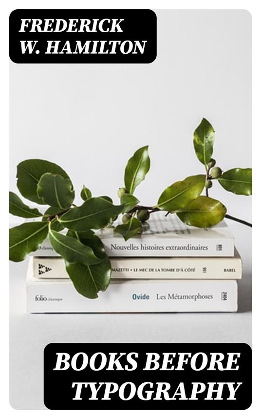 Books Before Typography