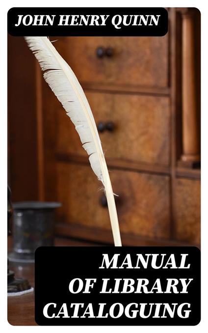 Manual of Library Cataloguing
