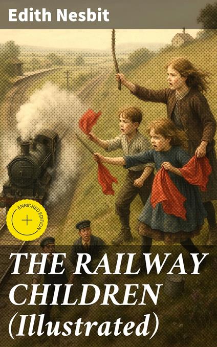 THE RAILWAY CHILDREN (Illustrated) - Marcus Hudson,Edith Nesbit,Good Press - ebook