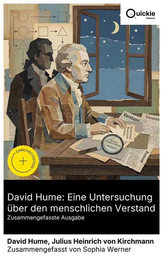 David Hume: Eine Untersuchung über den menschlichen Verstand (Zusammengefasste Ausgabe)