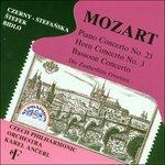 Concerto X Pf n.23 K 488, Concerto X Corno n.3 K 191, Concerto X Fag K 191, Flau - CD Audio di Wolfgang Amadeus Mozart,Karel Ancerl