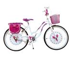 Schiano Bici Bicicletta Fiocco per Bambina Taglia 20 Età 7 anni in su