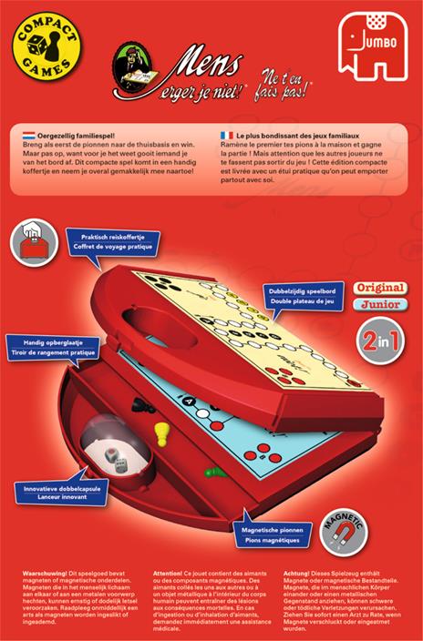 Mens Erger Je Niet Travel Gioco da tavolo - 7