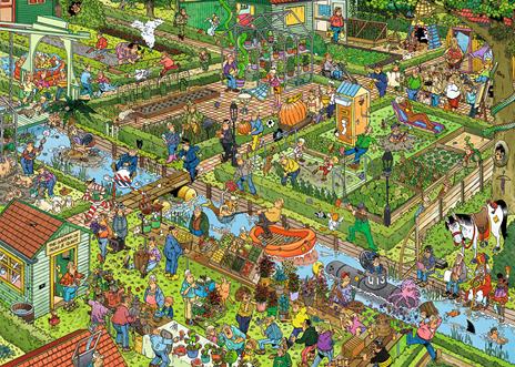 Jan van Haasteren The Vegetable Garden 1000 pcs 1000 pezzo(i) - 2