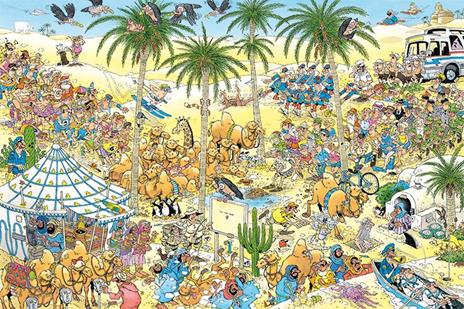 Jan van Haasteren The Oasis 1500pcs Puzzle 1500 pz Fumetti - 3