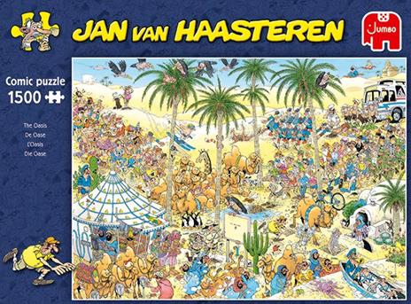 Jan van Haasteren The Oasis 1500pcs Puzzle 1500 pz Fumetti - 4