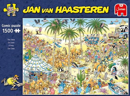 Jan van Haasteren The Oasis 1500pcs Puzzle 1500 pz Fumetti - 4