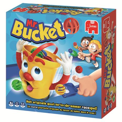 Bucket giocattolo per lo sviluppo delle abilità motorie. Jumbo (Mr) - 5