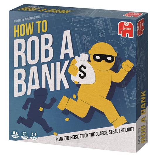Jumbo How to Rob a Bank Board game Trivia - 8