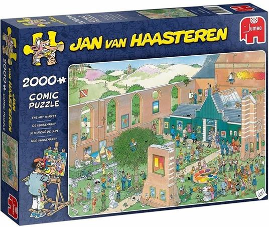Jan van Haasteren he Art Market 2000 pcs Puzzle 2000 pz