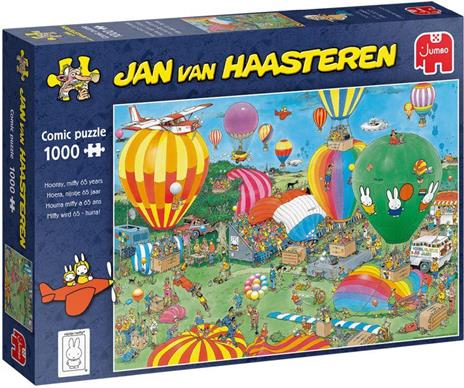 Jan van Haasteren Hooray, miffy 65 years 1000 pcs Puzzle 1000 pz