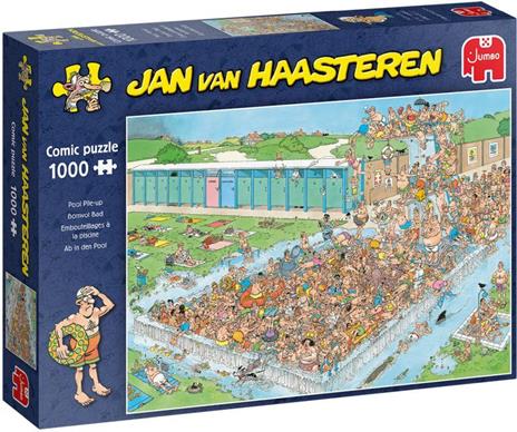 Jan van Haasteren Pool Pile-Up 1000 pcs Puzzle 1000 pz Cartoni