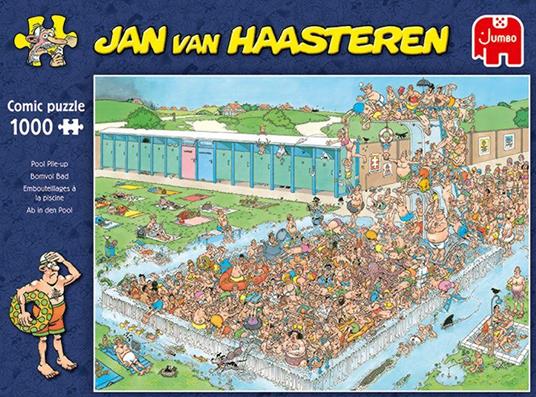 Jan van Haasteren Pool Pile-Up 1000 pcs Puzzle 1000 pz Cartoni - 5