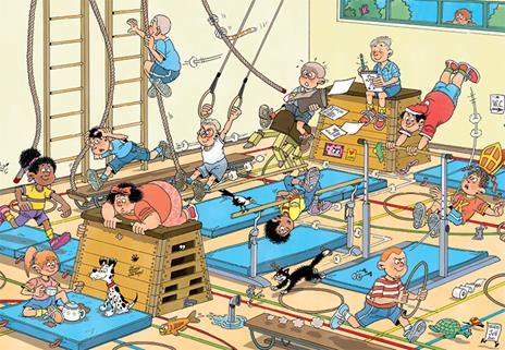 Jan van Haasteren Junior Gym Class 240 pcs Puzzle 240 pz Fumetti - 2