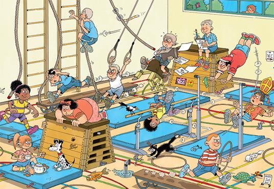 Jan van Haasteren Junior Gym Class 240 pcs Puzzle 240 pz Fumetti - 2