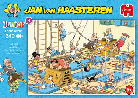 Jan van Haasteren Junior Gym Class 240 pcs Puzzle 240 pz Fumetti - 4