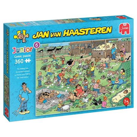 Jan van Haasteren Junior The Petting Zoo 360 pcs Puzzle 360 pz Fumetti - 2