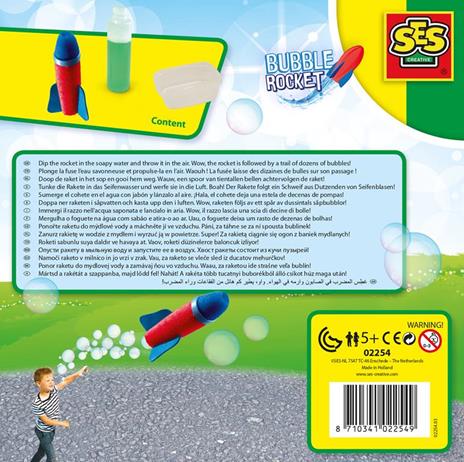 SES Creative Razzo di bolle. scia di bolle SES - 6