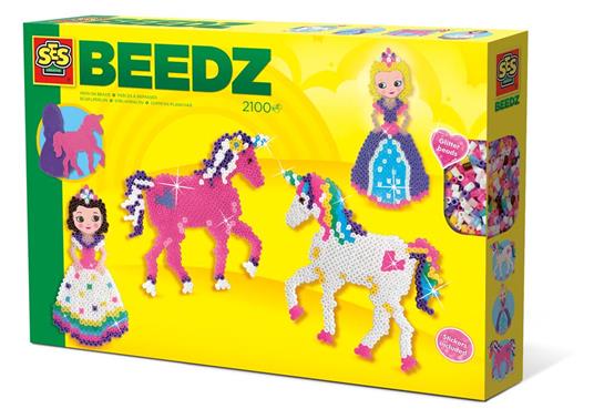 Ses Creative Beedz Perline da Stirare Unicorni e Principesse