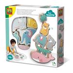SES Creative Tiny Talents Animali in legno da impilare e per giocare con l’equilibrio