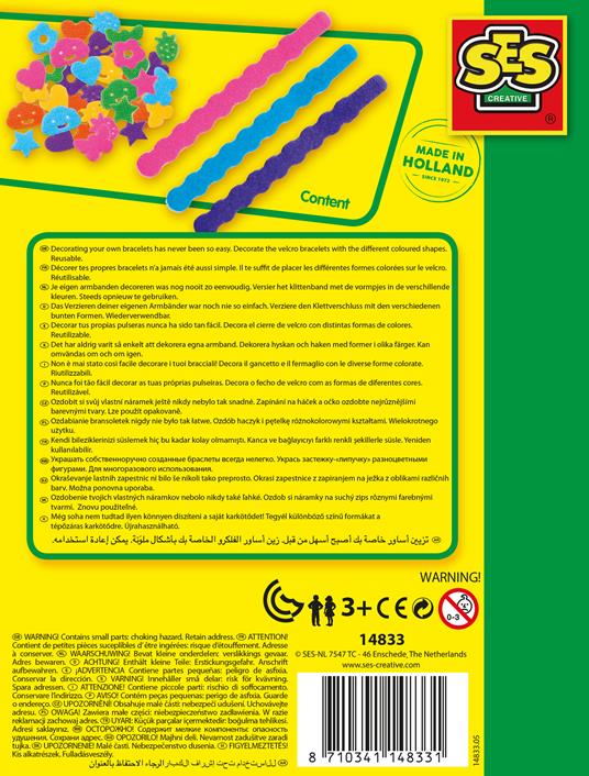 Ses 2214833. Braccialetti Velcro - 5