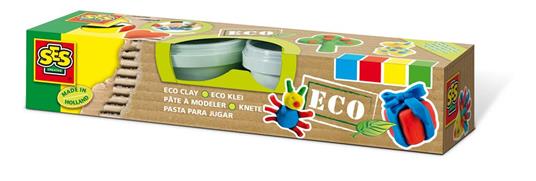 SES Creative Set di quattro vasetti di super plastilina ECO SES per bambini