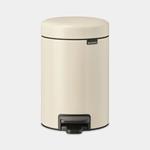 Newlcon Pattumiera A Pedale Newicon 3L Soft Beige Brabantia