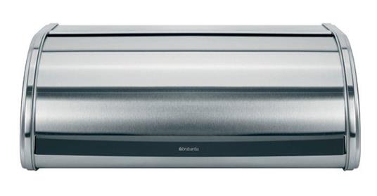 Brabantia Matt Steel Roll Top Bread Bin Rettangolare Acciaio inossidabile 1 pz