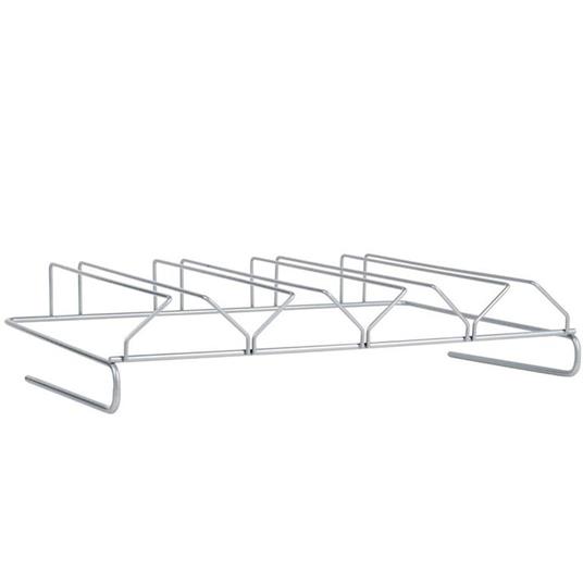 senza danneggiare il bicchiere da vino 2 pezzi portabicchieri sospeso moda appendi bicchieri FEMONGY Rack Per Calici cucina adatto per bar Realizzato in acciaio al carbonio 8 x 30cm, Marrone 