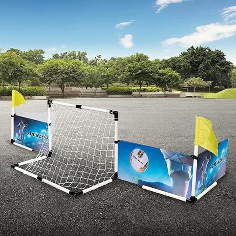 Porta da Calcio con rete Angolari e Bandierine Playset Giocattolo Bambini 230cm - 2