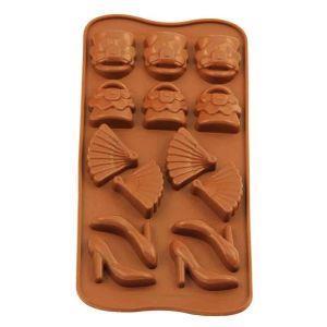 Formine Stampi In Silicone Per Cioccolatini Dolci 8 Decori Pasticceria - ND  - Idee regalo