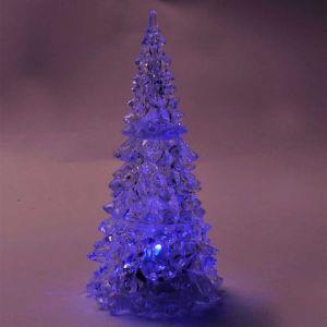 Albero Di Natale 22,5Cm Con Illuminazione Led Cambia Colore - 5