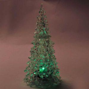 Albero Di Natale 22,5Cm Con Illuminazione Led Cambia Colore - 6