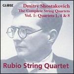 Quartetti per archi vol.1 - CD Audio di Dmitri Shostakovich