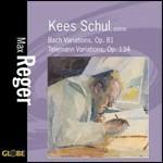 Variazioni su Bach e Telemann - CD Audio di Max Reger
