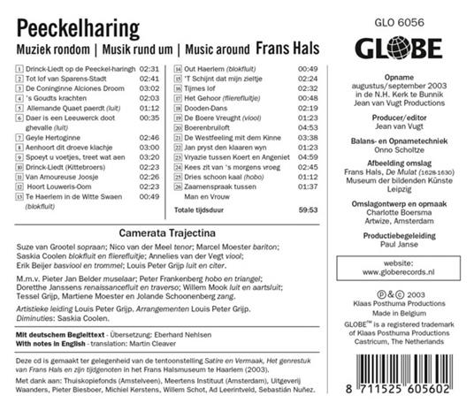 Peeckelharing - CD Audio di Camerata Trajectina