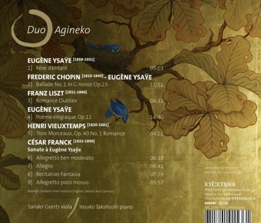 A Tribute to Ysaye - CD Audio - 2