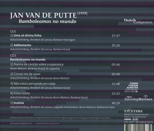 Bamboleamos Nos Mundo - CD Audio di J. Van De Putte - 2