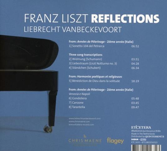 Reflections - CD Audio di Franz Liszt - 2