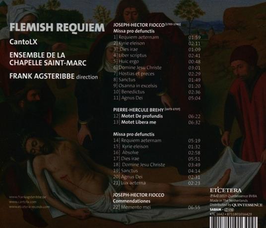 Flemish Requiem - CD Audio di Canto Xl - 2