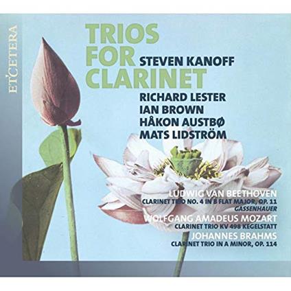 Steven Kanoff-Trios For Clarinet - CD Audio