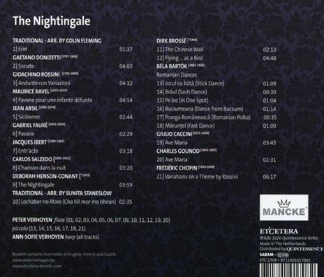 Nightingale - CD Audio di Peter & Ann-Sofie Verhoyen Verhoyen - 2