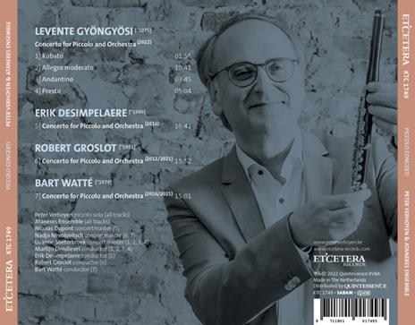 Piccolo Concerti - CD Audio di Peter Verhoyen - 2