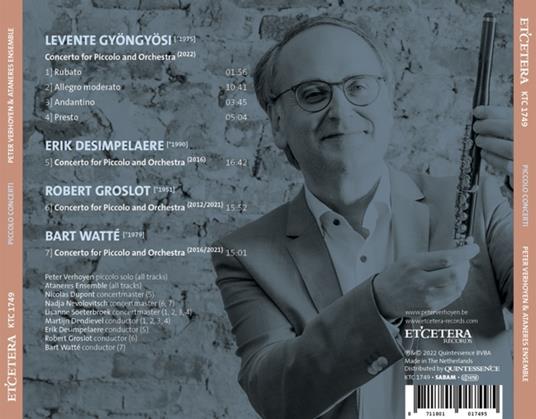 Piccolo Concerti - CD Audio di Peter - Ataneres Ensemble Verhoyen - 2